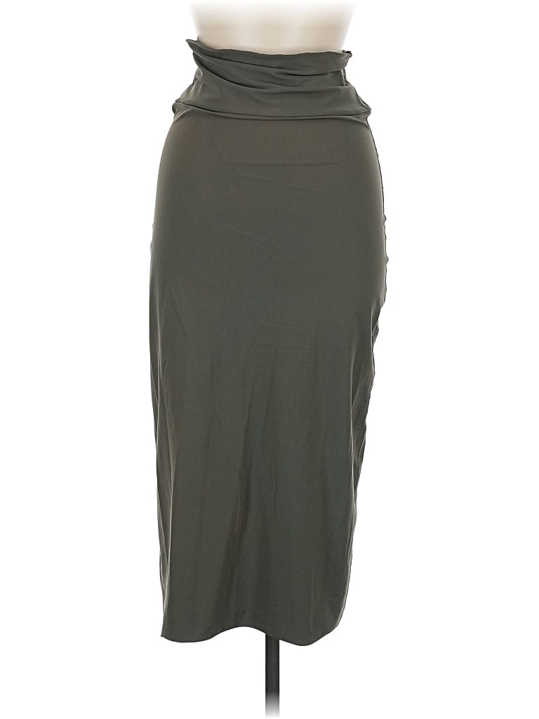 Pre-owned Theory Casual Skirt In Gray