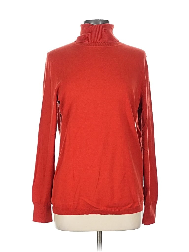 Click to view more detailed imagery on our partner's website Pre-owned Talbots Long Sleeve Turtleneck In Red