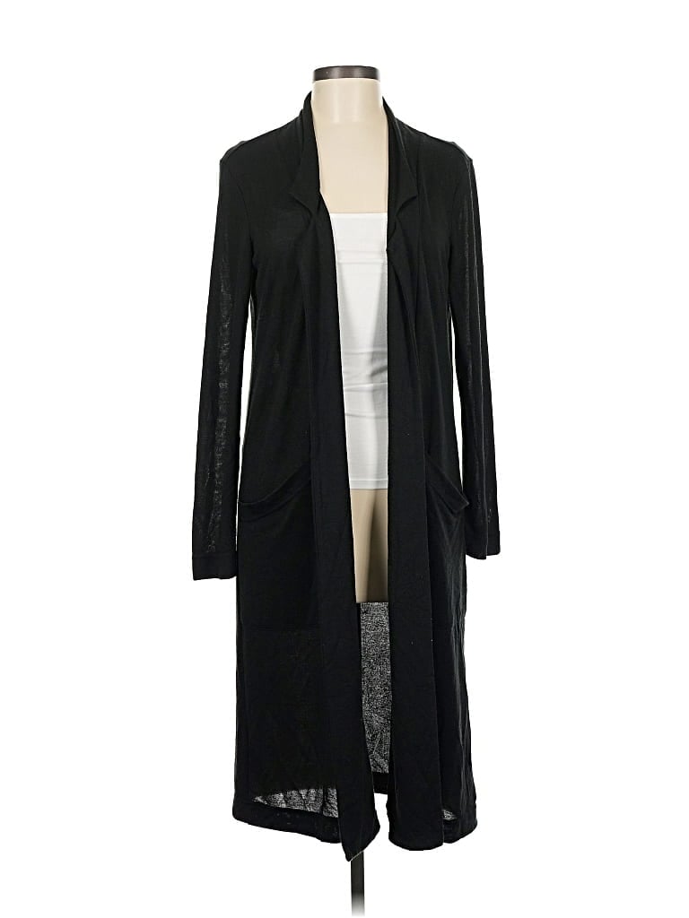 Pre-owned Banana Republic Factory Store Cardigan Sweater In Black