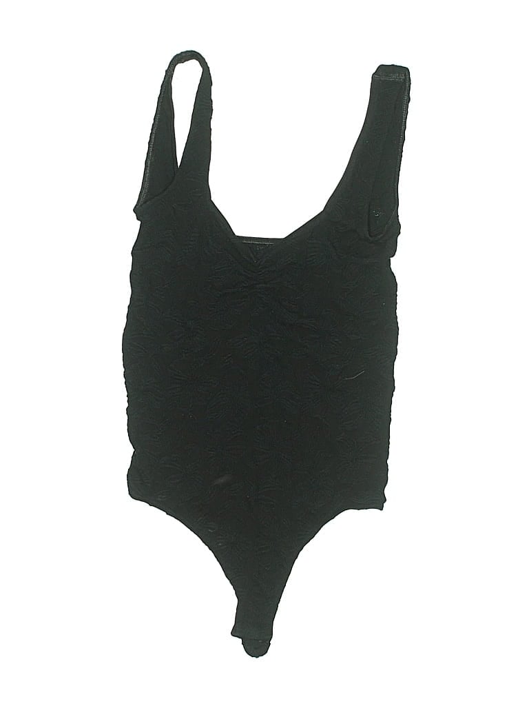 Pre-owned By Anthropologie Bodysuit In Black
