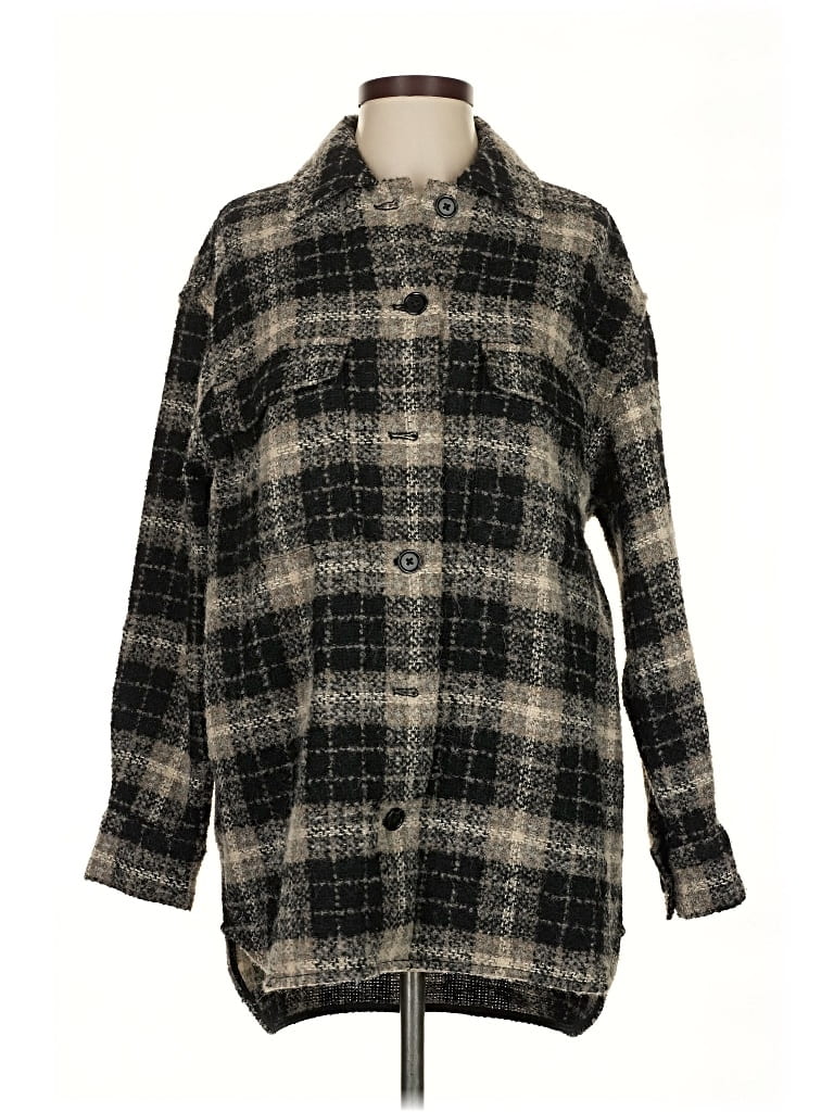 Click to view more detailed imagery on our partner's website Pre-owned Banana Republic Coat In Gray