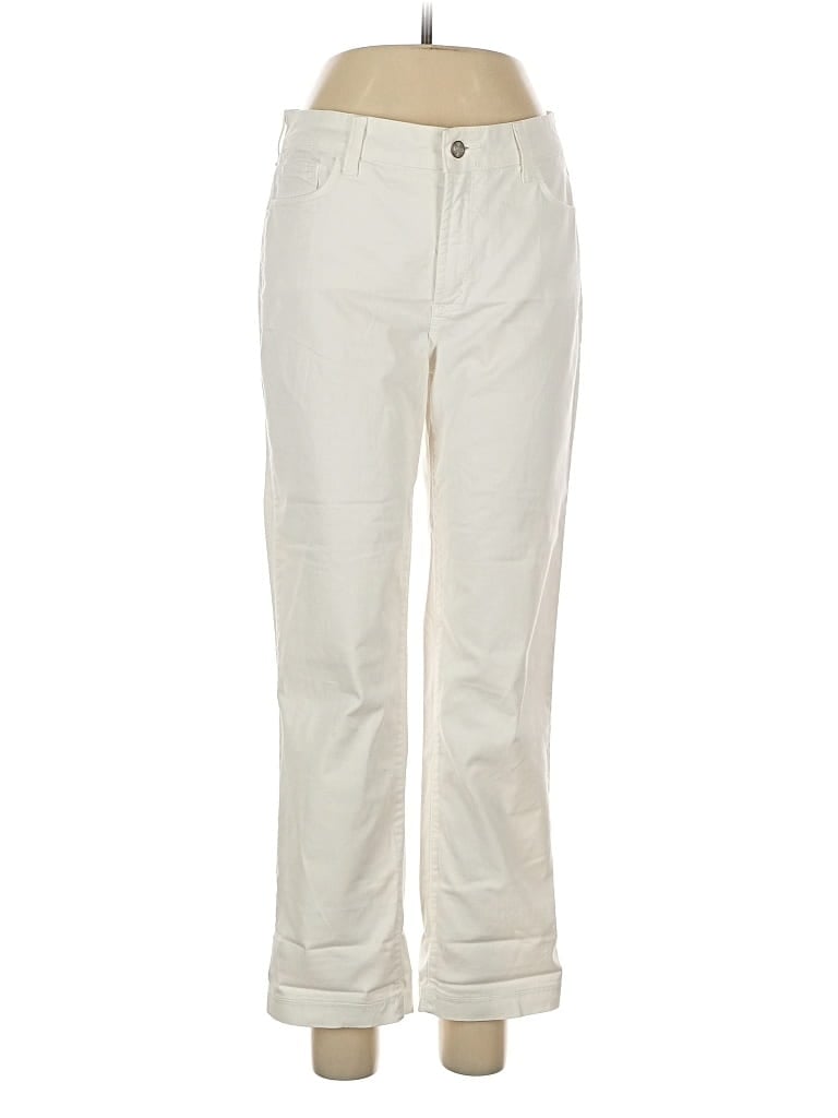 Pre-owned Nydj For Chico's Casual Pants In White