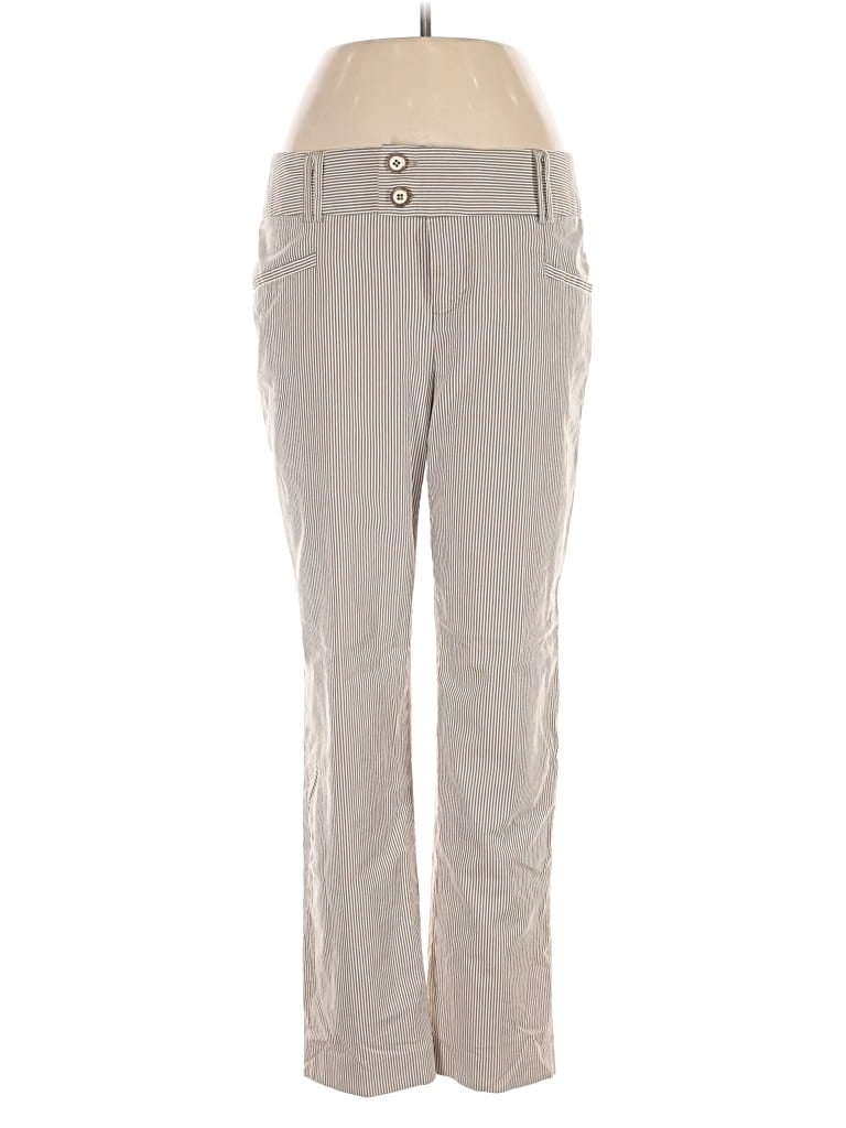 Pre-owned Grace Casual Pants In Gray