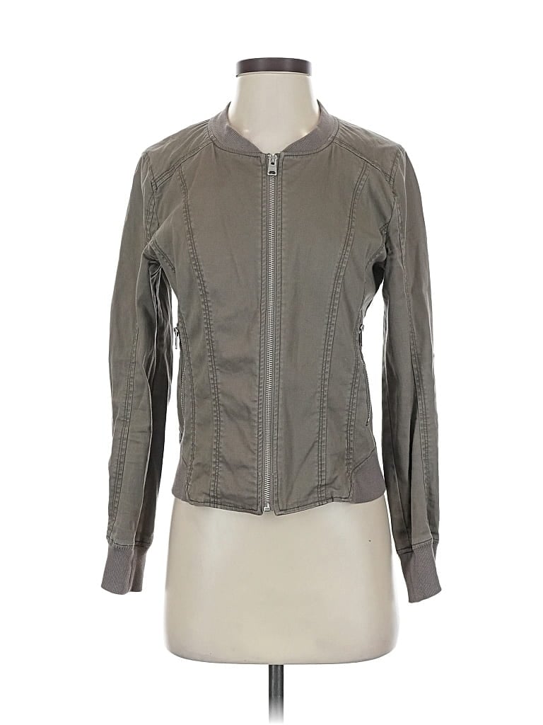 Pre-owned Express Jacket In Gray