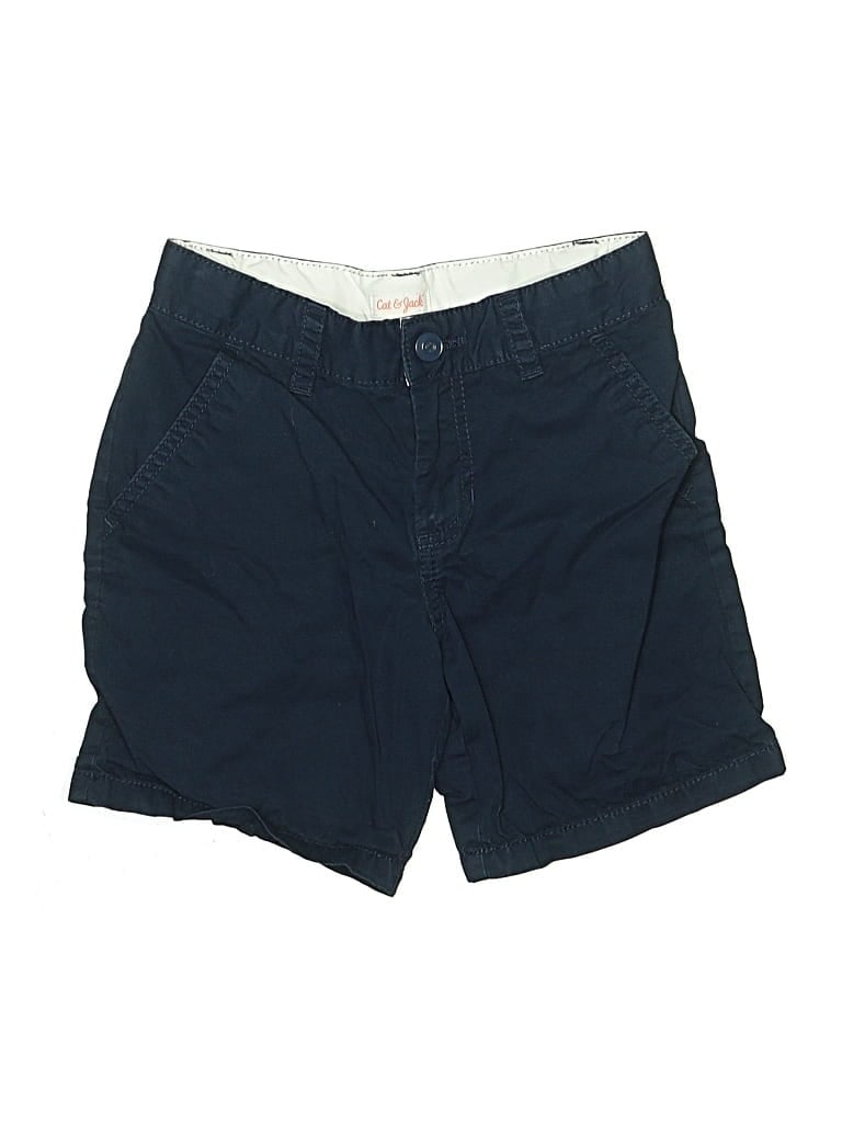 Pre-owned Cat & Jack Kids' Cargo Shorts In Blue