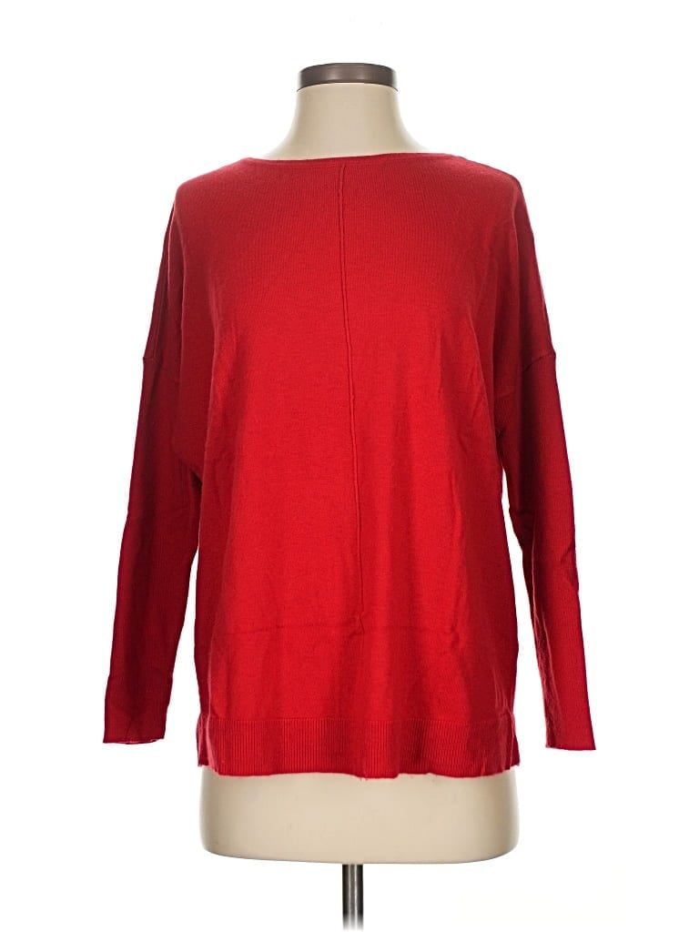 Pre-owned Chico's Pullover Sweater In Red