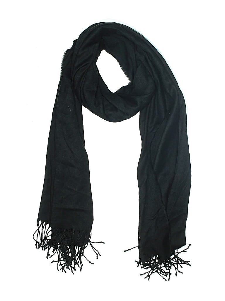 Click to view more detailed imagery on our partner's website Pre-owned Unbranded Scarf In Black