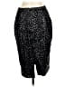 Express 100% Polyester Black Formal Skirt Size 6 - photo 2