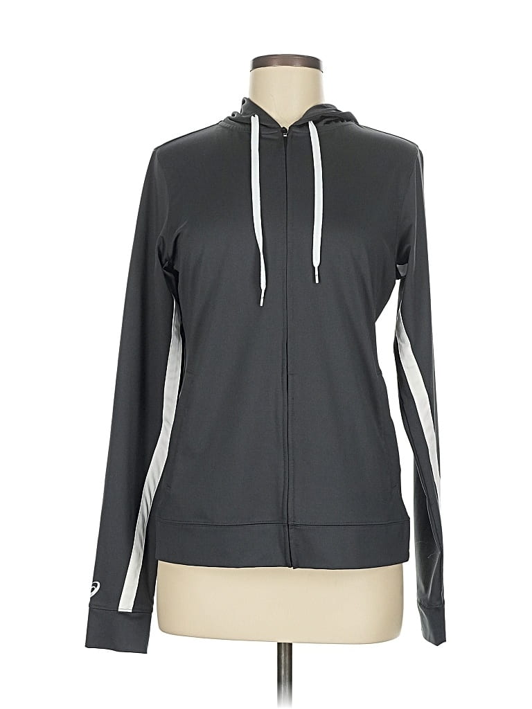 Click to view more detailed imagery on our partner's website Pre-owned Asics Track Jacket In Gray