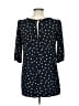 Lowrys Farm Polka Dots Black 3/4 Sleeve Blouse Size L - photo 2