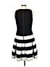 Milly Stripes Black Cocktail Dress Size 6 - photo 2