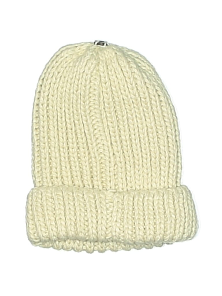 Pre-owned Assorted Brands Beanie Hat In White