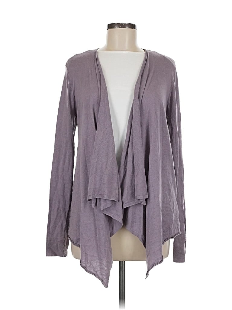 Pre-owned Simply Vera Vera Wang Cardigan Sweater In Purple
