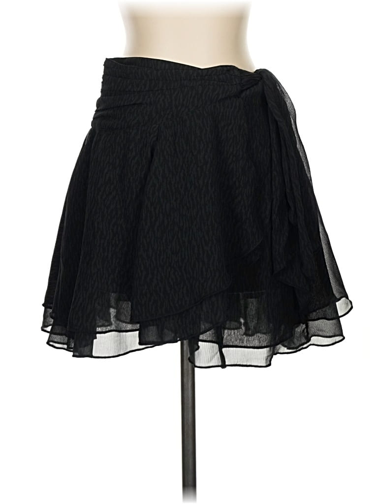 AERIE Pre-owned Formal Skirt In Black