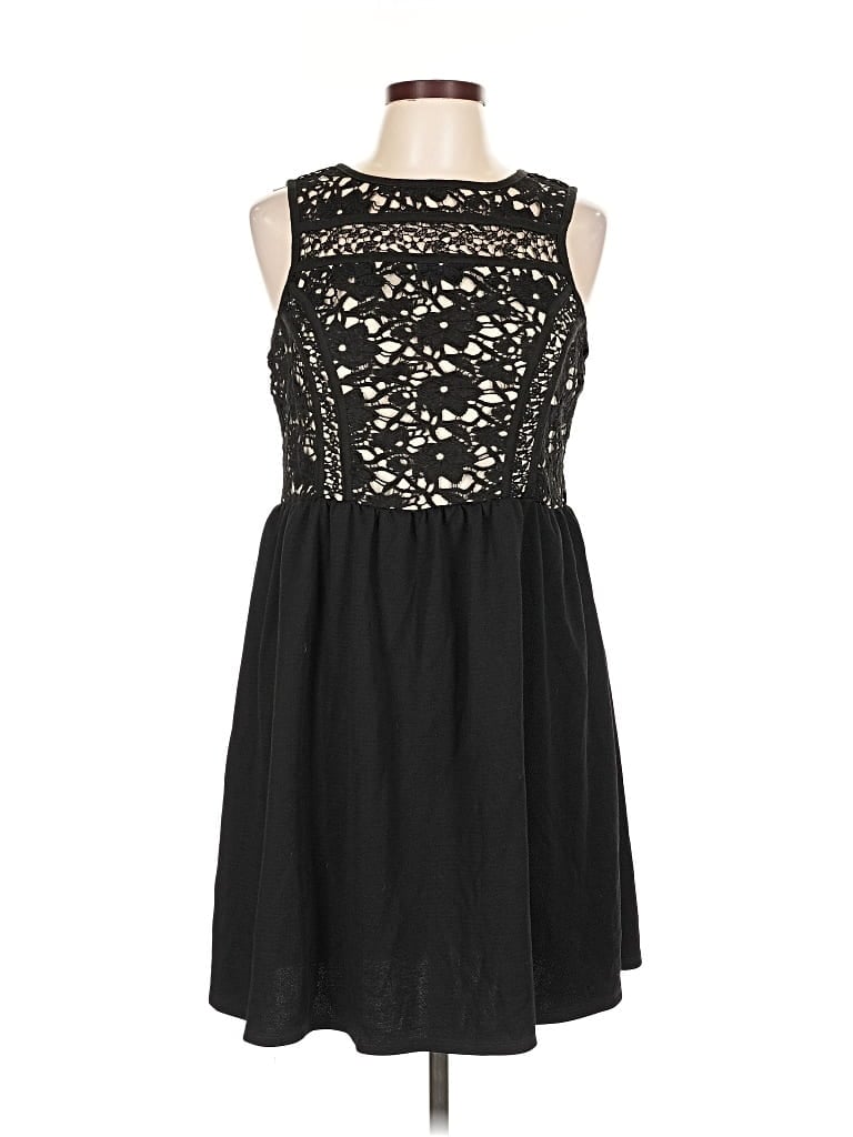 Pre-owned Xhilaration Cocktail Dress In Black