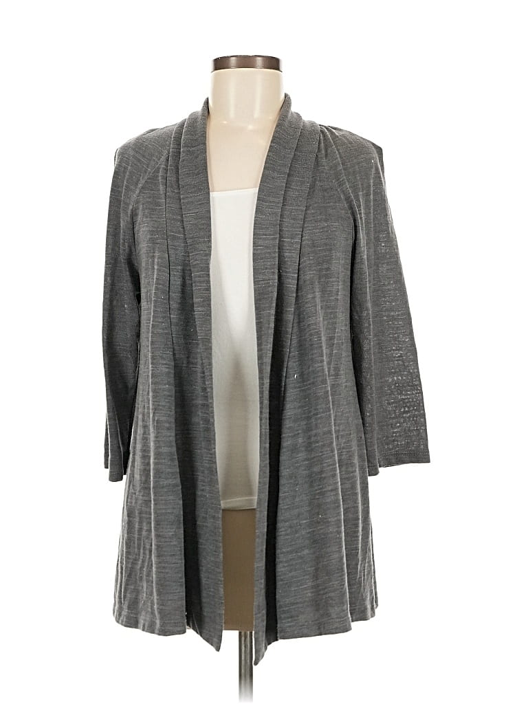 ELEMENTZ Pre-owned Cardigan Sweater In Gray