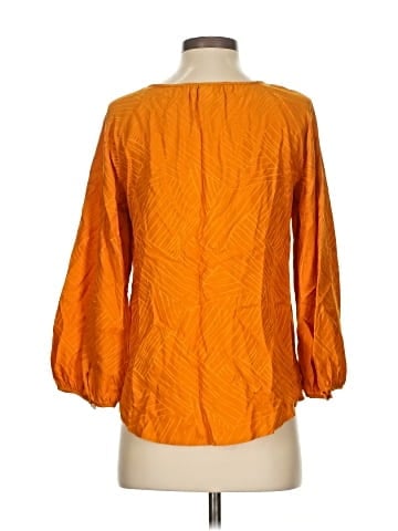Marc by Marc Jacobs 3/4 Sleeve Silk Top (view 2)
