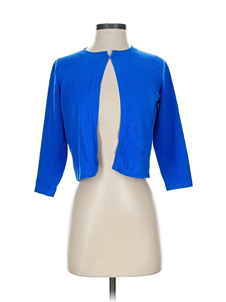 Click to view more detailed imagery on our partner's website Pre-owned Karen Millen Cardigan Sweater In Blue