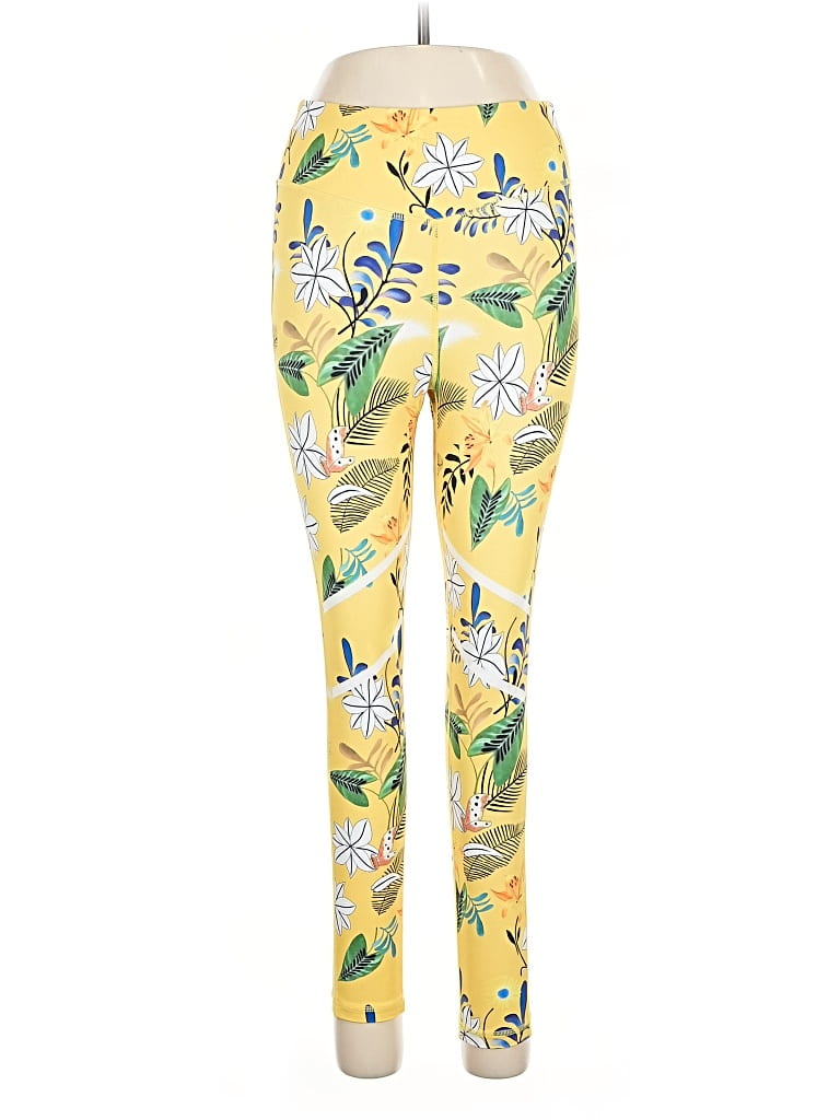 Click to view more detailed imagery on our partner's website Pre-owned Zyia Active Leggings In Yellow