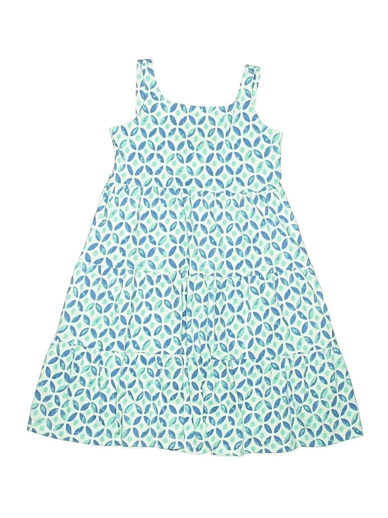 Pre-owned Duffield Lane Kids' Dress In Blue