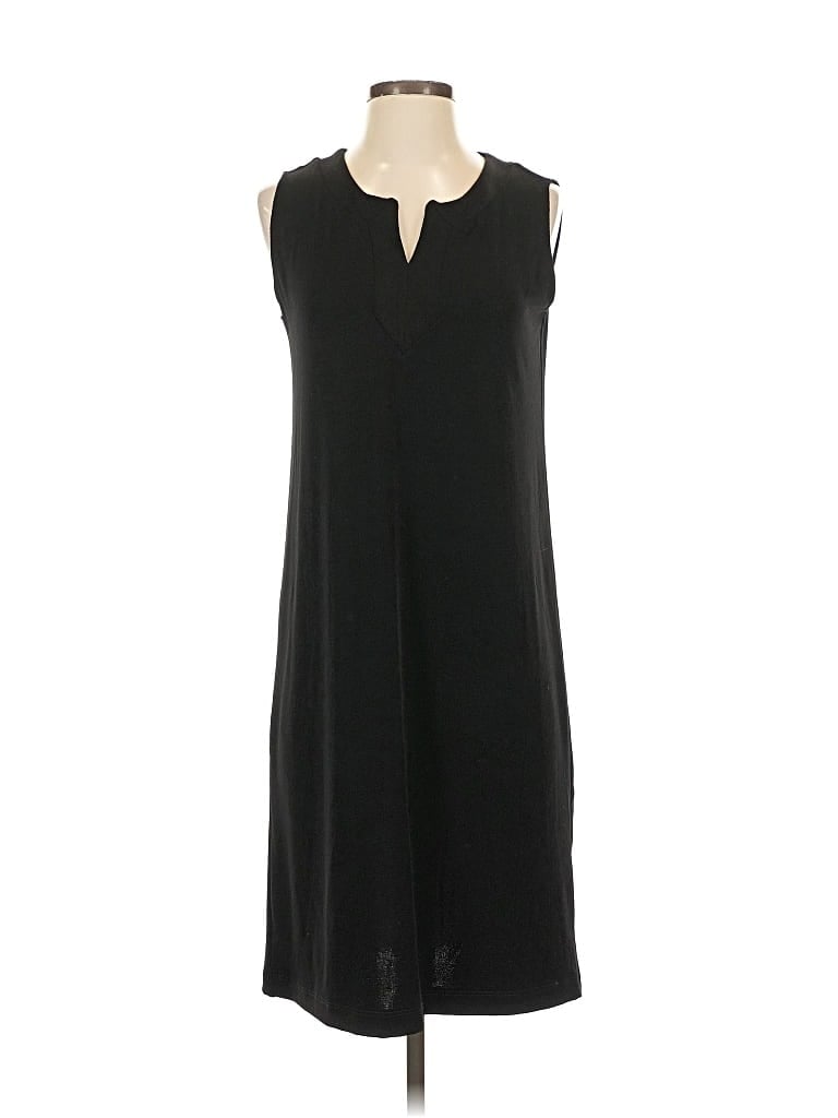 Pre-owned Travelers By Chico's Casual Dress In Black
