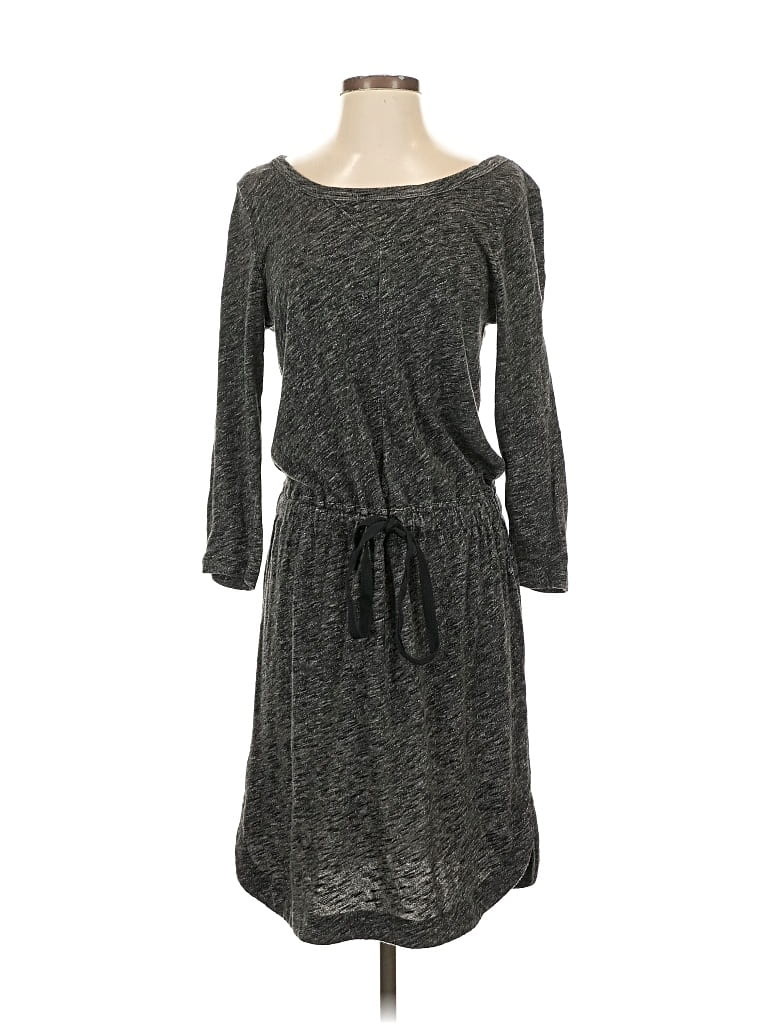 Pre-owned Ann Taylor Loft Casual Dress In Gray