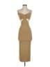 Lulus 100% Acrylic Tan Cocktail Dress Size XS - photo 1