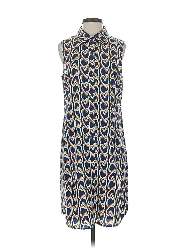 Pre-owned Cabi Casual Dress In Blue