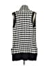 Chico's Houndstooth Black Sweater Vest Size S - photo 2