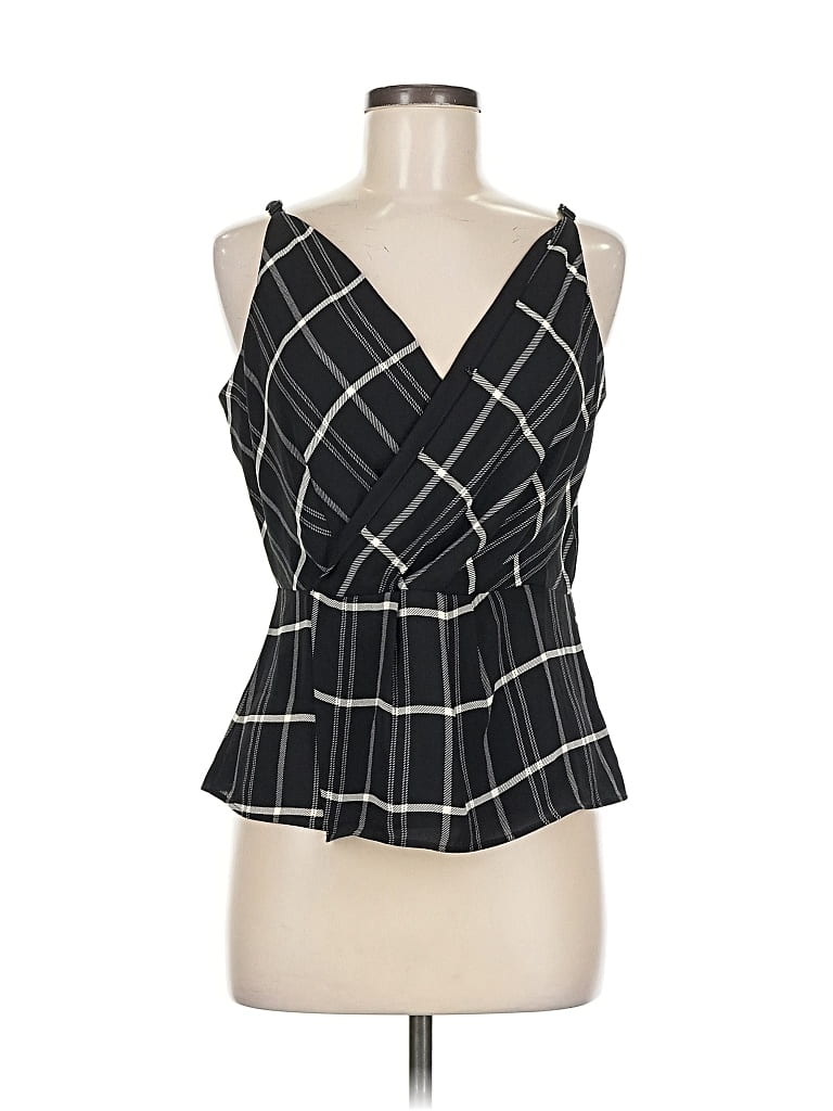 CABI Pre-owned Sleeveless Blouse In Black
