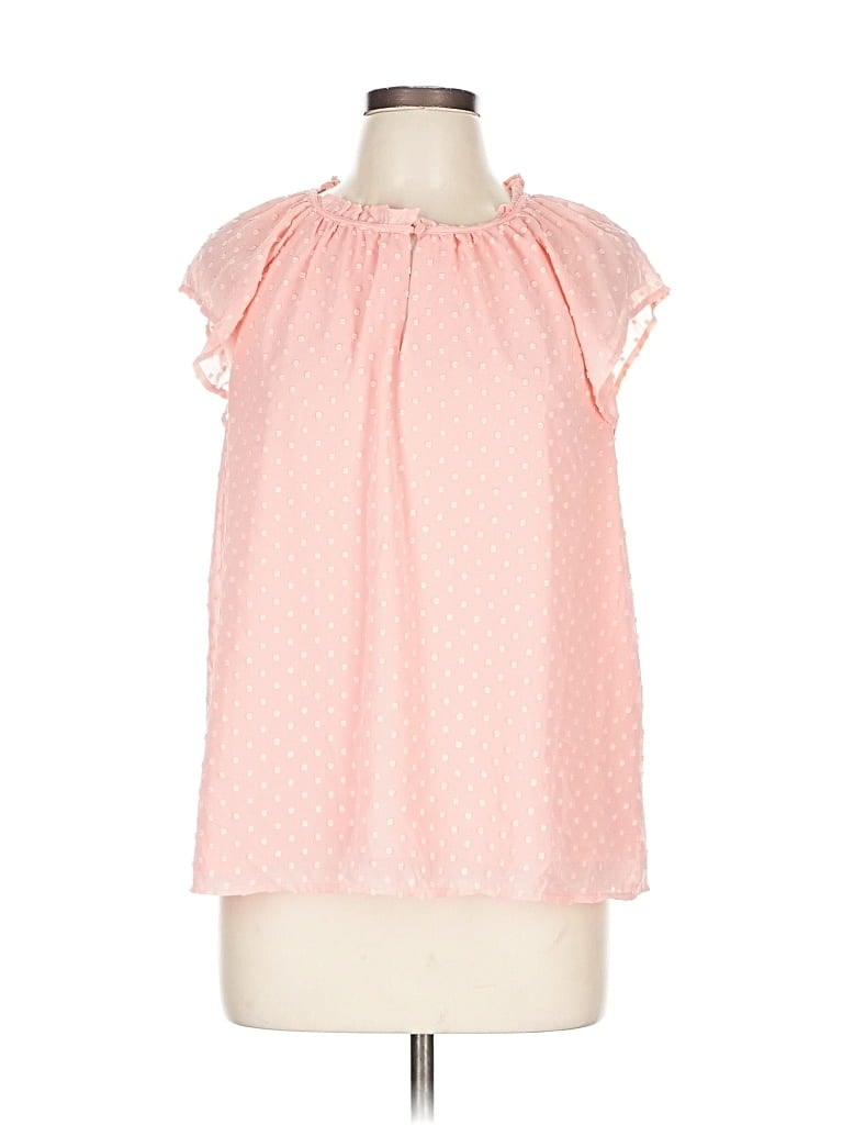 Pre-owned J.crew Factory Store Sleeveless Blouse In Pink