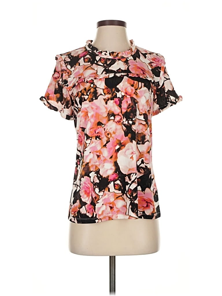 KARL LAGERFELD Pre-owned Short Sleeve Blouse In Black
