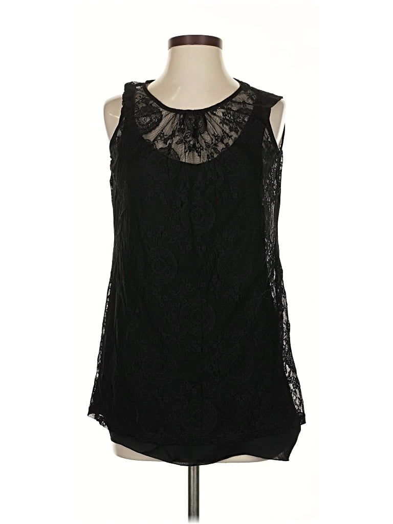 CABI Pre-owned Sleeveless Blouse In Black