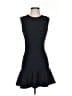 BCBGMAXAZRIA Solid Black Cocktail Dress Size S - photo 1