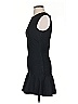 BCBGMAXAZRIA Solid Black Cocktail Dress Size S - photo 5