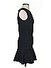 BCBGMAXAZRIA Solid Black Cocktail Dress Size S - photo 4