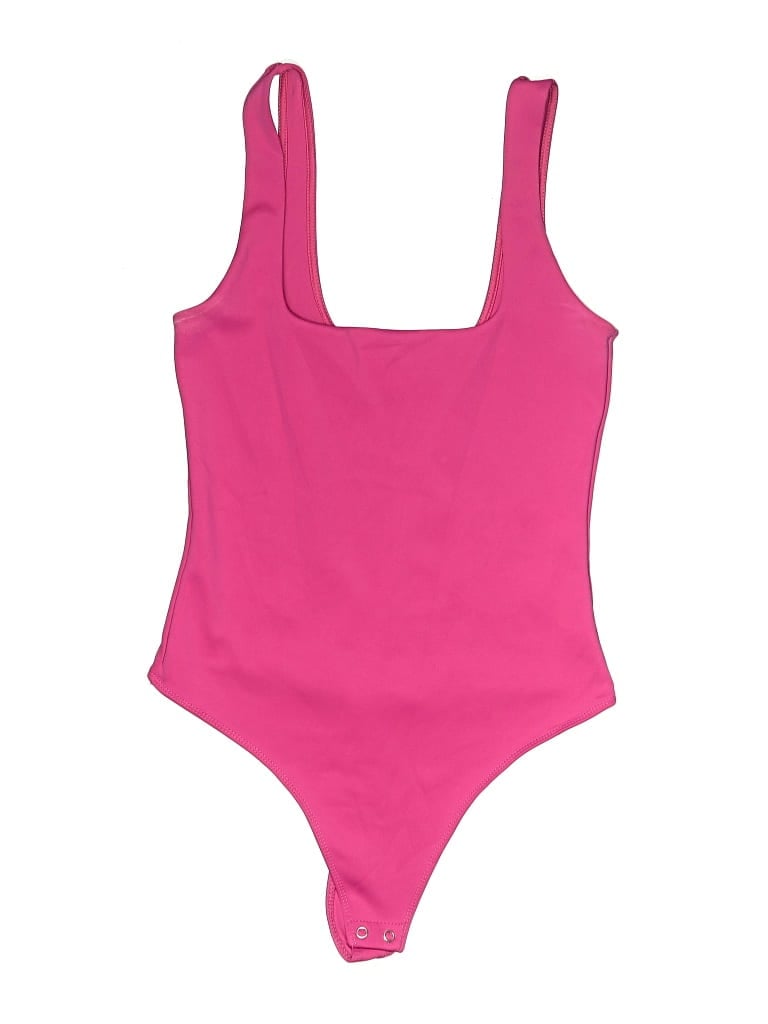Click to view more detailed imagery on our partner's website Pre-owned Good American Bodysuit In Pink