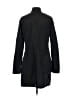 DKNY 100% Polyester Black Trenchcoat Size XS - photo 2