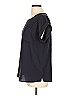 Lands' End 100% Polyester Black Blue Short Sleeve Top Size 12 - photo 5