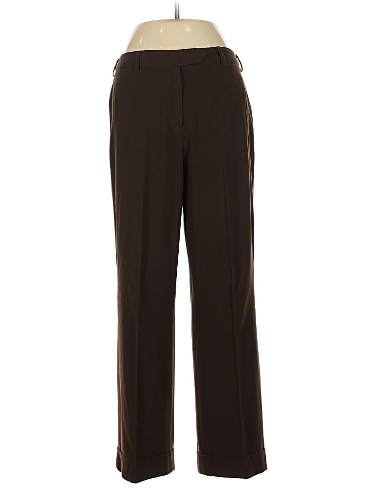 Pre-owned Larry Levine Dress Pants In Brown