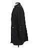 DKNY 100% Polyester Black Trenchcoat Size XS - photo 5