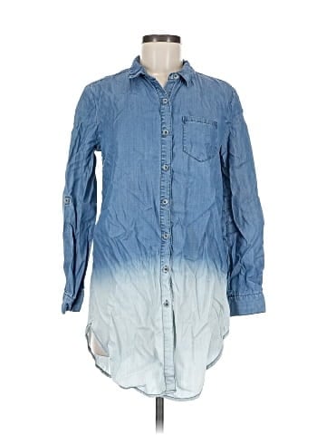 Holding Horses Long Sleeve Button-Down Shirt (view 1)