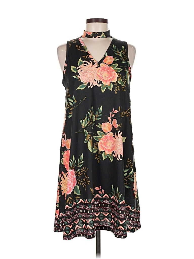 ANGIE Pre-owned Casual Dress In Black