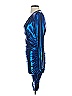Zara Metallic Blue Cocktail Dress Size XS - photo 5