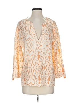 M By Marcus 3/4 Sleeve Silk Top