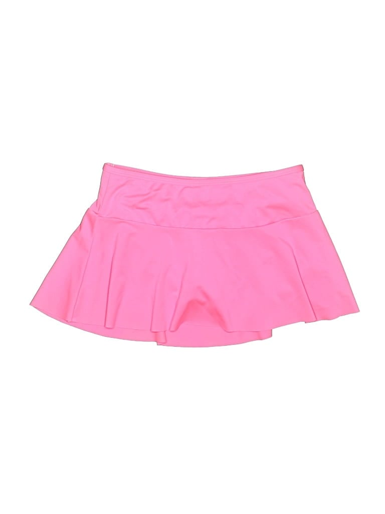 Pre-owned Lands' End Kids'  Swimsuit Cover Up In Pink