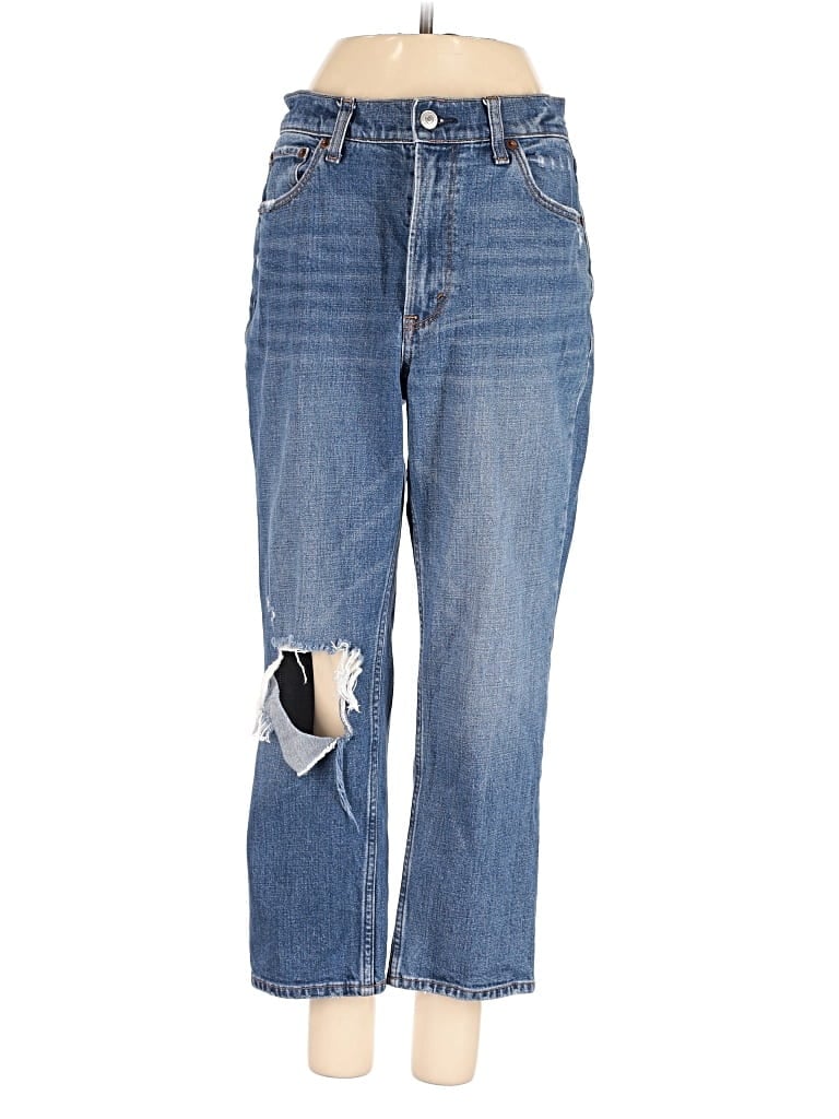 Click to view more detailed imagery on our partner's website Pre-owned Abercrombie & Fitch Jeans In Blue