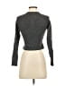 Unbranded Metallic Gray Pullover Sweater Size S - photo 2
