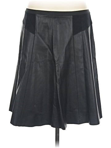 Elie Tahari Faux Leather Skirt (view 1)