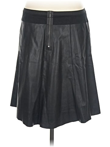 Elie Tahari Faux Leather Skirt (view 2)